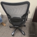 Global Interion Mesh Back Office Chair With Leather Seat, Lumbar